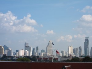 Bangkok Skyline as seen from Wat Arun