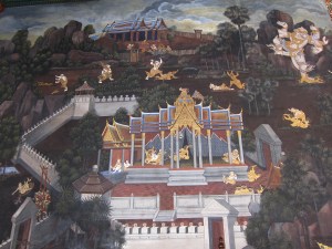 Scene from The Ramayana