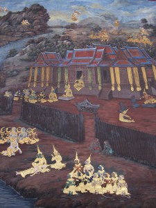 Scene from The Ramayana