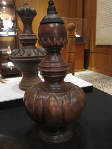 Traditional water jugs at the Lanna Folklife Museum