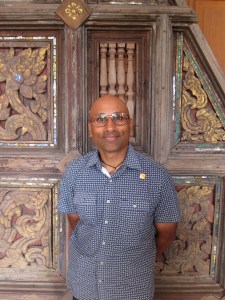 At the entrance to the Lanna Folklife Museum