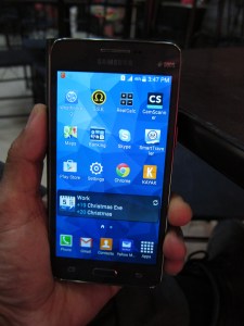 Here it is! An Asian market Samsung Galaxy. 