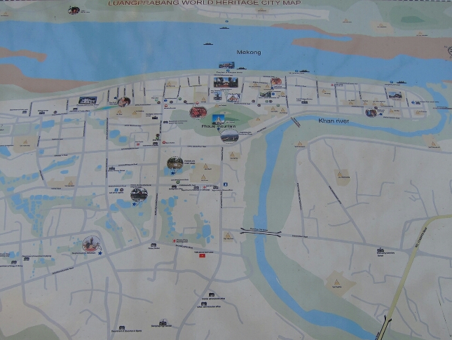 Luang Prabang Map