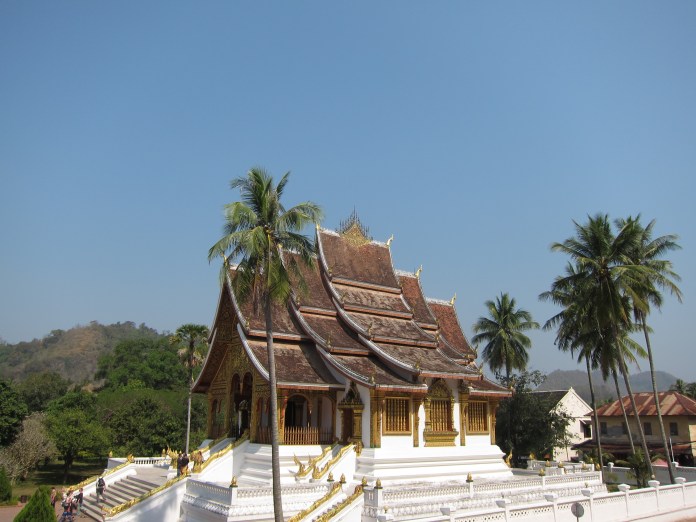 Wat Ho Pha Bang, part of the Royal Palace Museum complex.