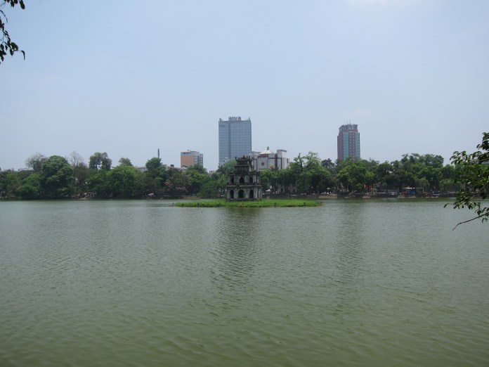 Hoan Kiem Lake, Hanoi. 